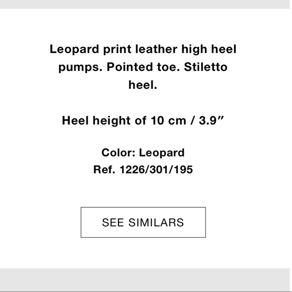 Zara Leopard Heels - Picture 6 of 7